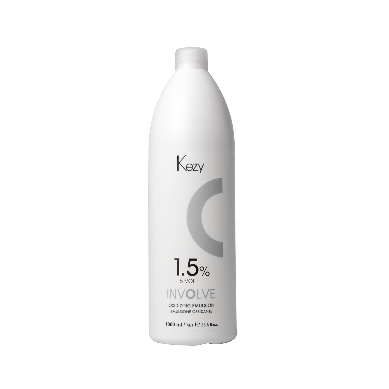 Окисник 1,5% Kezy Involve Сolor Oxidant 5 Vol, 1000 ml - 1